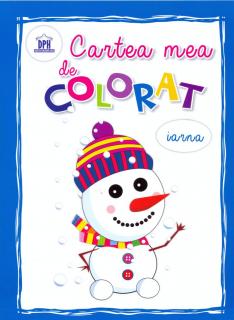 Cartea mea de colorat - Iarna