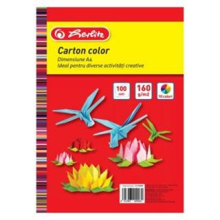 Carton color a4 160gr 100/top hz 9470880