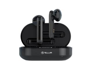 Casti bluetooth tellur flip true wireless negru tll511401