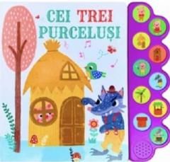 Cei trei purcelusi -  Carte cu sunete