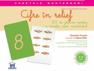 Cifre in relief – Casetele Montessori