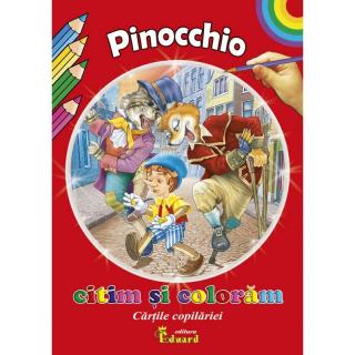 Citim si coloram pinocchio