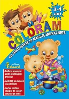 Coloram cu minti istete 3-4ani