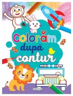 Coloram dupa contur