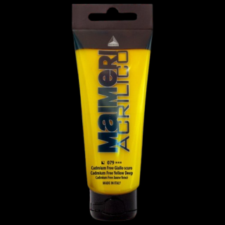 Cul acril acrilico 75ml cadmium free yellow deep 0916079