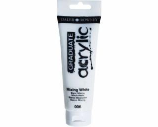 Culori acril graduate 120ml mixing white fl123120006