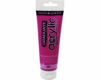 Culori acril graduate 120ml permanent rose fl123120537