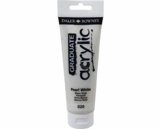 Culori acril graduate pearlescent white fl123120020