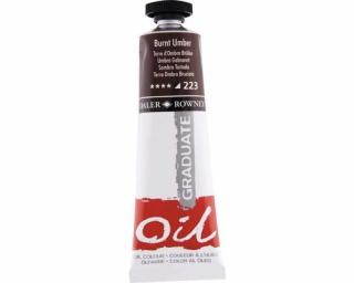 Culori ulei graduate 38ml burnt umber fl117038223