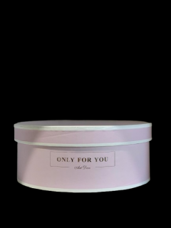 Cutie cadou rotunda only for you mov nr.2 391604