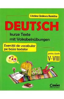 Deutsch-exerc.De vocabular pe baza textelor cls.V-VIII