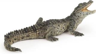Figurina pui de crocodil papo50137