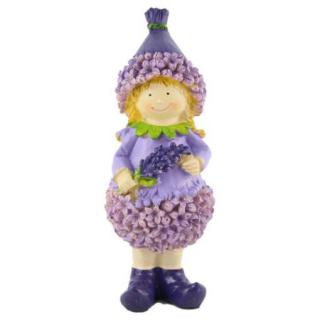 Figurina rasina copil lavanda 16cm 2341