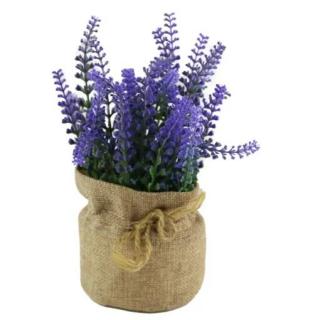 Floare artificiala in ghiveci 7x17cm lavanda 382333