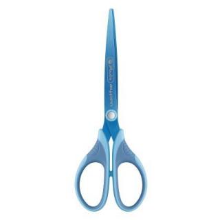 Foarfeca my pen vf ascutit 18cm bleu/albs blister 50027217