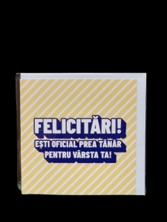 Hb729 felicitari esti prea tanar