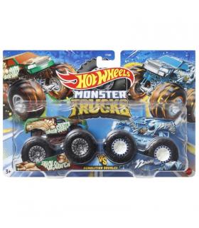 Hot wheels monster truck set 2 masini smash mtfyj64_hlt65