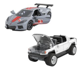 Hot wheels set 2 masinute metalice pull back mthpr91_hpr94