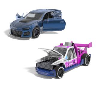 Hot wheels set 2 masinute metalice pull back mthpr91_hpr95