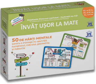 Invat usor la mate. Vol. II. Clasa a III-a, a IV-a, a V-a - Stephanie Eleaume-Lachaud