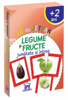 Jetoane legume si fructe jumatate si intreg