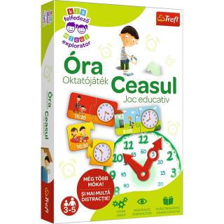 Joc educativ invata ceasul micului explorator 01986