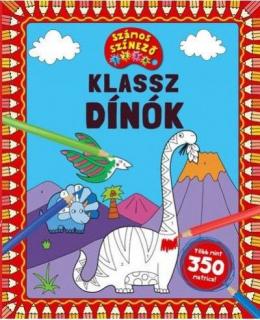 Klassz  dinok- szamos szinezo