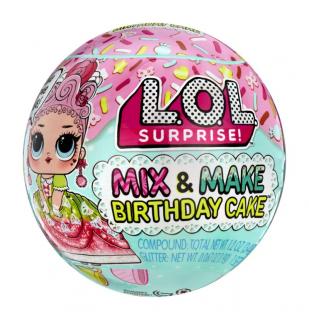 L.O.L. Surprise! Mix&make birthday cake papusa tots mga59314