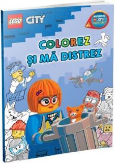 Lego City: Colorez si ma distrez. Carte de colorat