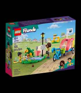 Lego friends bicicleta pentru salvarea cainilor lego41738