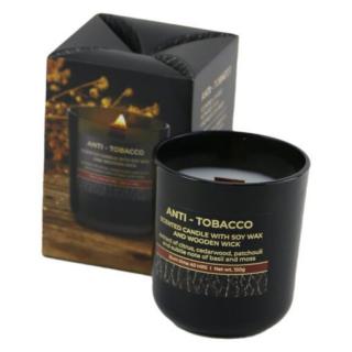 Lumanare parfumata in pahar anti tobacco 150 gr