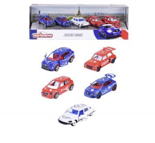 Majorette french touch set 5 masinute metalice 212055012