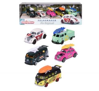 Majorette set 5 masinute metal volkswagen 7.5cm 212055008