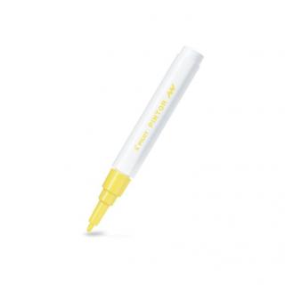 Marker cu vopsea pintor galben fine pilot psw-pt-fy
