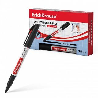 Marker tabla alba erichkrause w-110 cerneala-negru erk056915