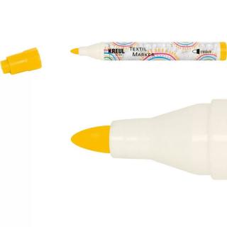 Marker textile mediu kreul 90760 yellow