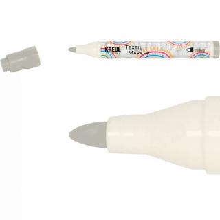 Marker textile mediu kreul 90770 gray
