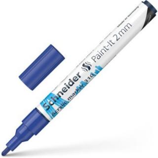 Marker vopsea acrilica paint-it 310 2mm schneider albastru