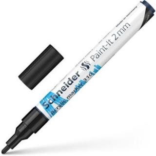 Marker vopsea acrilica paint-it 310 2mm schneider negru