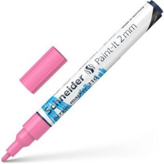Marker vopsea acrilica paint-it 310 2mm schneider roz pastel