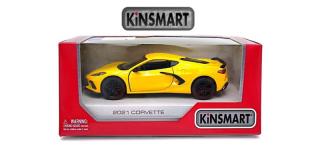 Masinuta metalica corvette 13cm scara 1 la 36 kt5432w
