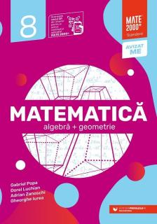 Matematica - Algebra, geometrie - Clasa a VIII-a, Standard - Gheorghe Iurea, Dorel Luchian, Gabriel Popa, Adrian Zanoschi