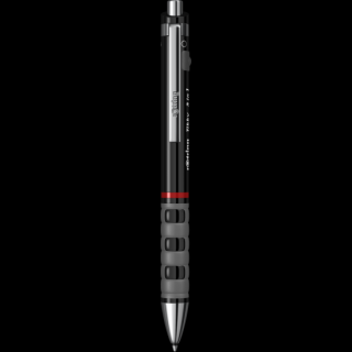 Multipen tikky 3 in 1 negru(pix negru/rosu/cm 0.5mm) 1904360