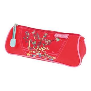 Necessaire triunghiular motiv vintage love 50038824