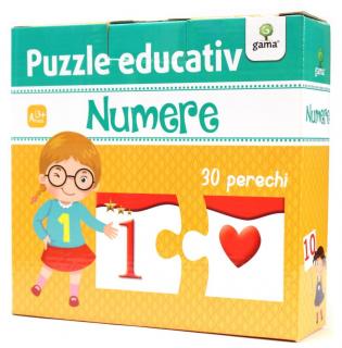 Numere - Puzzle educativ