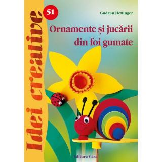 Ornamente si jucarii din foi gumate - idei creative 51