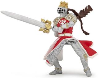 Papo figurina rege dragon cu sabie papo39797