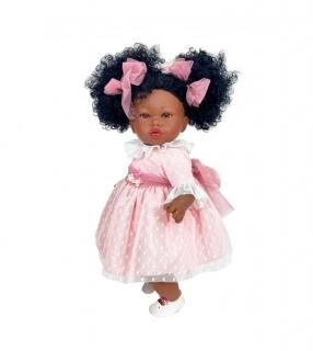Papusa nines d onil addis afro rochie roz plumeti 1702