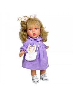 Papusa nines d onil susette plumeti cu sunete par blond 4523