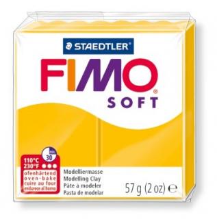 Pasta modelare fimo soft 56g cul 16 galben sth-8020-16